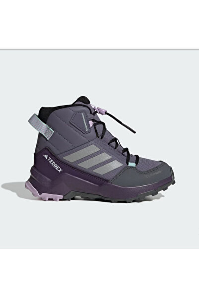 adidas JS2924 TERREX AX4R CW+ MID K Çocuk Outdoor Bot mor