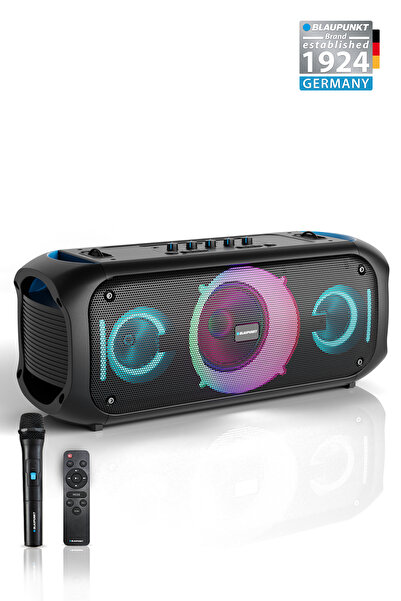 Blaupunkt PL700 Mikrofonlu Uzaktan Kumandalı Kablosuz Bluetooth Speaker Hopar...