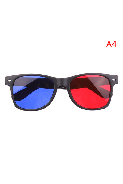 Choice3 A4 Black Frame Red Blue Green 3D Glasses For Amblyopia Training Visio...