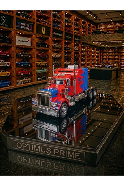 OYUNCAKSAHİLİ Optimus Prime Transformers Metal 21.5cm Tır Kafası Diecast Mode...