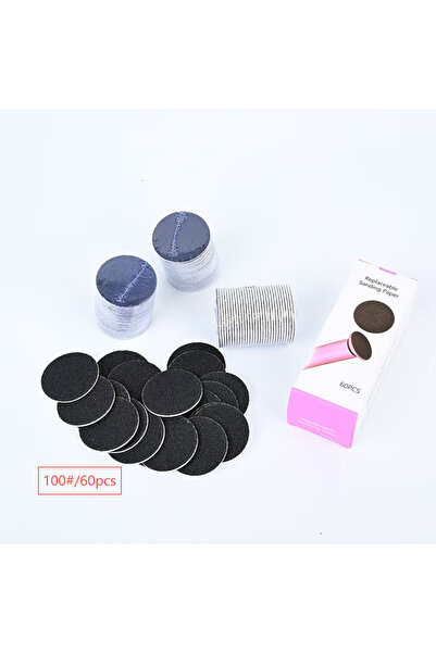 choice2 A0384 - Middle100 60pcs/Box Foot Dead Skin Sandpaper For Electric Nai...