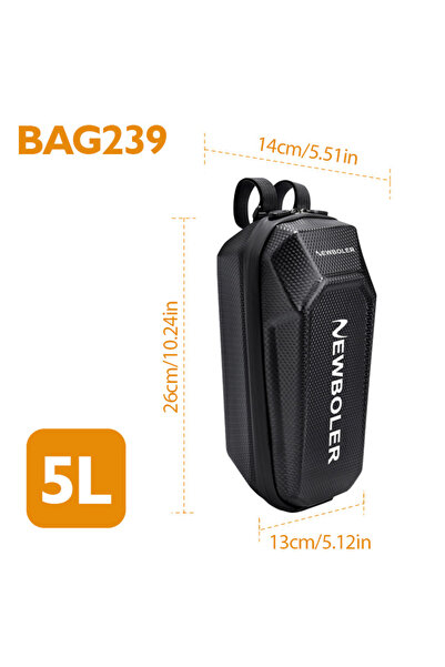 Choice1 BAG239-5L NEWBOLER 3L/5L Electric Scooter Bag Accessories Electric Ve...
