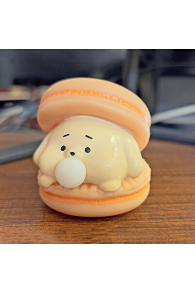 Choice1 Orange dog Creative Cartoon Bubble Blowing, Squeezing and Laughing Cu...