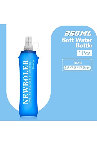 Choice 250ml NEWBOLER 250ml 500ml Water Bottle TPU Folding Soft Flask Sport W...