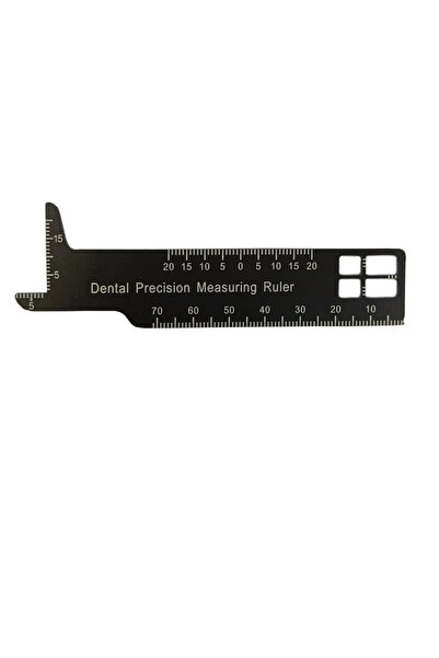 Choice 1pcs Dental Precision Measuring Ruler Orthodontic Tooth Gap Photograph...