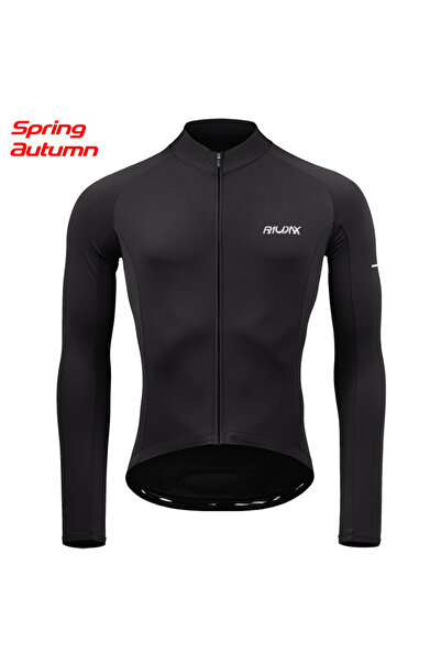 Choice17 XL black Lightweight High Elasticity Breathable Cycling Jerseys Long...