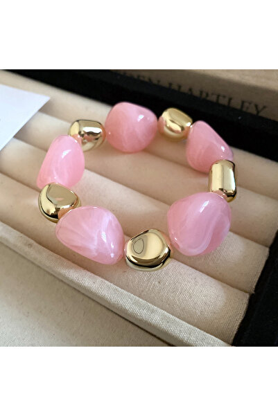 Choice Style3 Acrylic Irregular Square Round Beaded Bracelets for Women Multi...