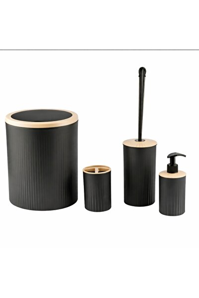 decorev Lüks 5'li Banyo Seti Şık Tasarımlı Banyo Takımı