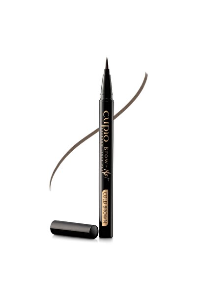 Cupio Tus lichid pentru sprancene Cupio Brow-Me! Liner Pen - Cold Brown