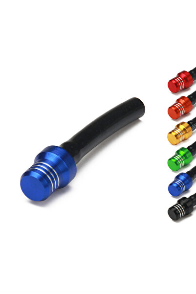 Choice Blue Motorcycle Universal CNC Air Vent Fuel Tank Gas Oil Cap Motorcycl...
