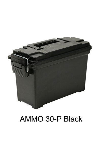 Choice AMMO 30-P Black Plastic Ammo Box Weapons Safe Storage Ammo Can Lightwe...
