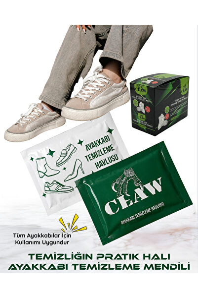 Claw Shoe Cleaning Wipes, Cleaning Towels 24 Pieces
