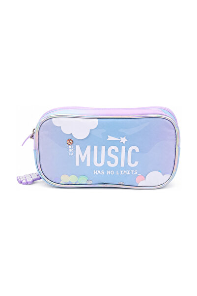 Chimola MUSIC AÇIK MOR KALEM ÇANTASI
