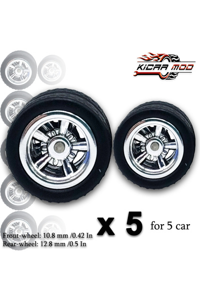 Choice10 LYC12 1/64 Front Small and Rear Big Wheels with Detachable Tires Ser...