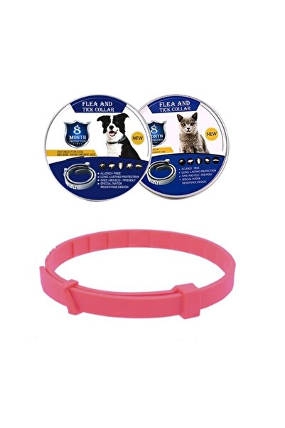 Choice13 38cm for Cats Pink Box package Adjustable Anti Flea Dog Collar Pet C...