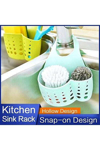 Choice3 Coffee Portable Home Kitchen Bathroom Sink Sponge Hanging PVC Shelvin...