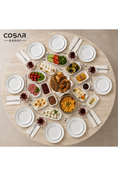 Cosargroup Katlanabilir Yer Sofrası Hamur Açma Tahtası Oyun Masası - 21 Cm Yü...
