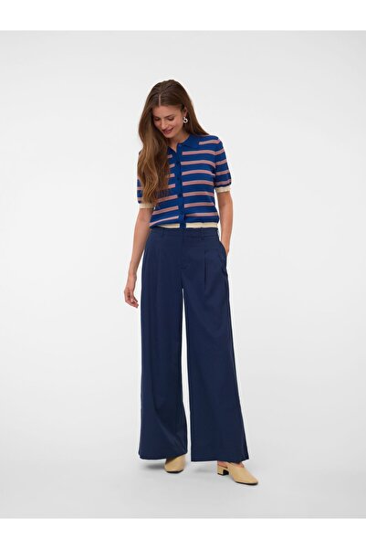 Vero Moda Weit geschnitten VMTESSA Hohe Taille Weiter Beinschnitt Jeans