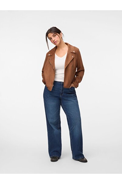 Veromoda Curve Faux leather jacket VMCJOSE Jacket