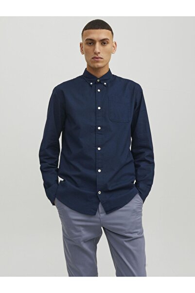 Jack & Jones Freizeithemd Slim Fit Freizeithemd