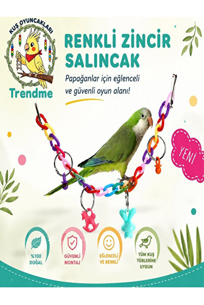 UniqBirdToys Trendme Plastic Shaped Bird Stress Toy