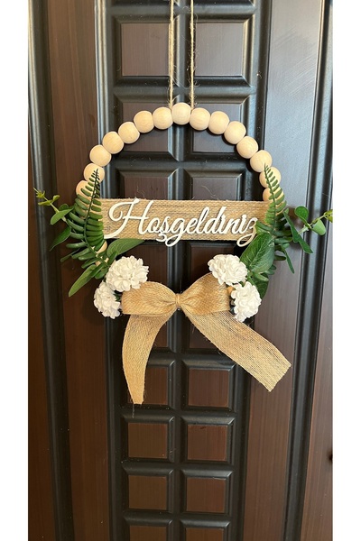 H2 Design Handmade Chrysanthemum Door Ornament Small Size 24 cm *Renewed*