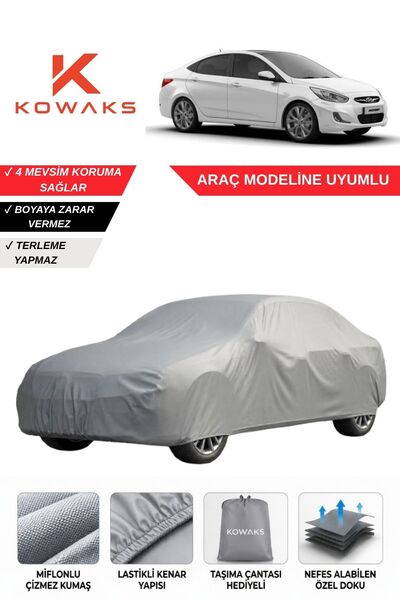 KOWAKS Hyundai Accent Blue Oto Branda, Araba Brandası