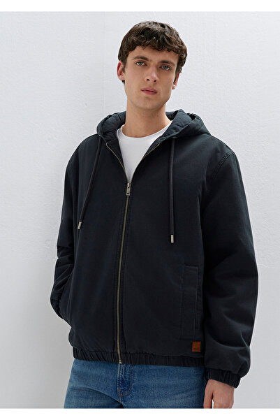Mavi Hooded Black Jacket Loose Fit / Relaxed Fit 0110953-71379