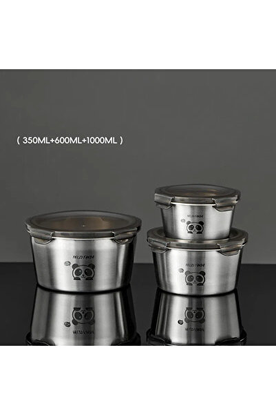 Choice3 WORTHBUY Mix 3pcs WORTHBUY Sealed Lunch Container With Lid 304 Stainl...