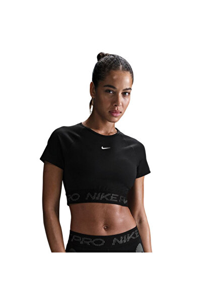 Nike PRO CROP TOP HM6369-010 Μαύρο