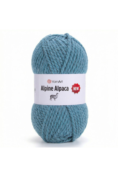 Yarnart ALPINE ALPACA NEW - HAND KNITTED STRING TURQUOISE-1450