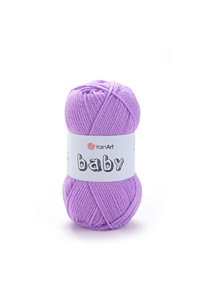 Yarnart Baby - Baby Hand Knitting Rope Lilac-9560