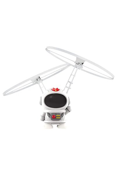 choice2 White Astronaut Mini Astronaut Drone Cartoon Spaceman Flying Robot To...