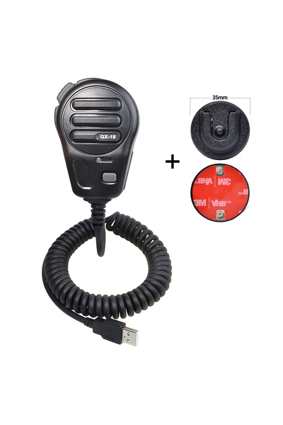 Choice QX18b Button QX-18 USB handheld Speaker mic for Euro Truck Simulator 2...
