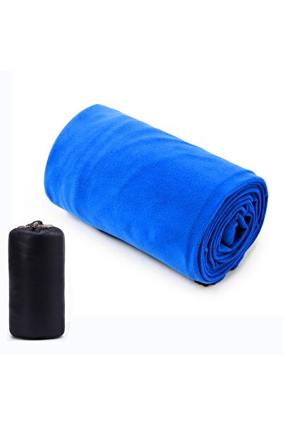Choice Blue Fleece Sleeping Bag Portable Ultra-light Polar Travel Sheets for ...