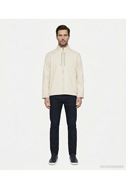 Yargıcı Regular Hooded Collar Long Sleeve Raincoat