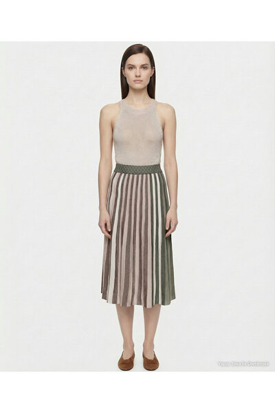 Yargıcı A Form Normal Waist Skirt
