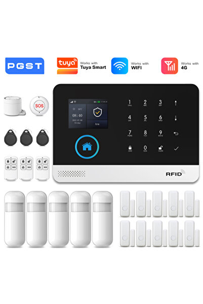 Choice23 EU Plug 4G Kit F PGST 4G 2G WiFi GSM Wireless Alarm System Home Secu...