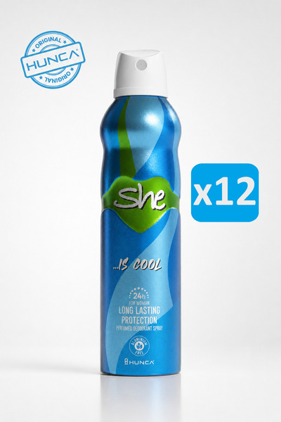 She Deodorant For Women Is Cool 150ml X 12 Adet