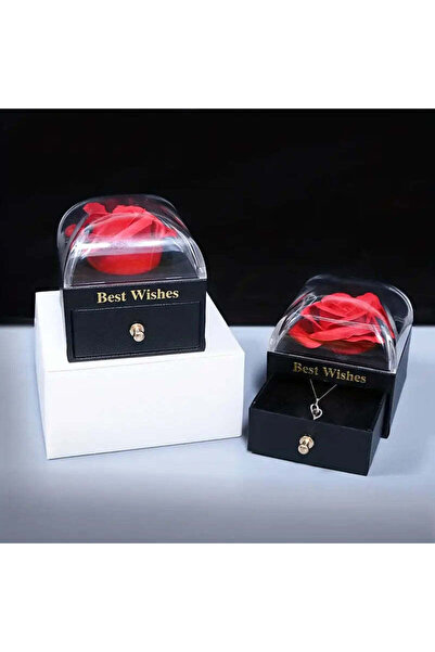 OEM Elegant Gift Box With Soap Rose And Jewelry Drawer