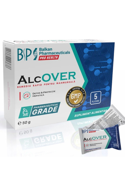 Balkan Pharmaceuticals Alcover Συμπλήρωμα Αποτοξίνωσης για την Ουρωναποκριά, ...