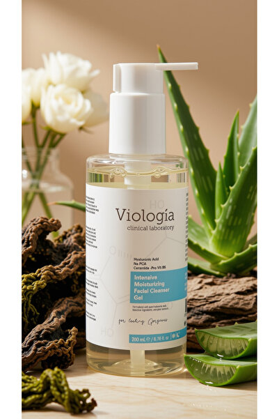 Viologia Clinical Laboratory Hyaluronic Acid Facial Cleansing Gel, Moisturizi...