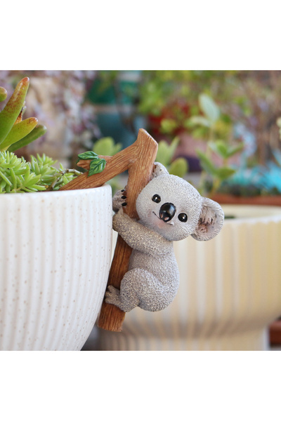 Choice Multi-Colored 1 Koala Flower Pot Pendant, Fun and Exquisite Gift, Resi...