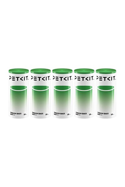 Choice 5 Roll 100pcs PETKIT Replacement Trash Bag Waste Bag for PuraMax 2/PUR...