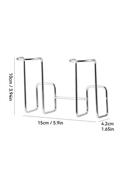 WORTHBUY Style B Wall Mounted Paper Cup Storage Rack For Water Dispenser Disp...