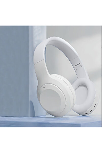 choice2 WHITE Over Ear HIFI Stereo M5 Headsets Wireless Bluetooth 5.3 Headpho...