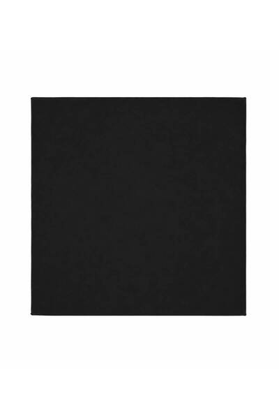 Axesoire 13731 Siyah Saten Bandana Fular 50x50 cm