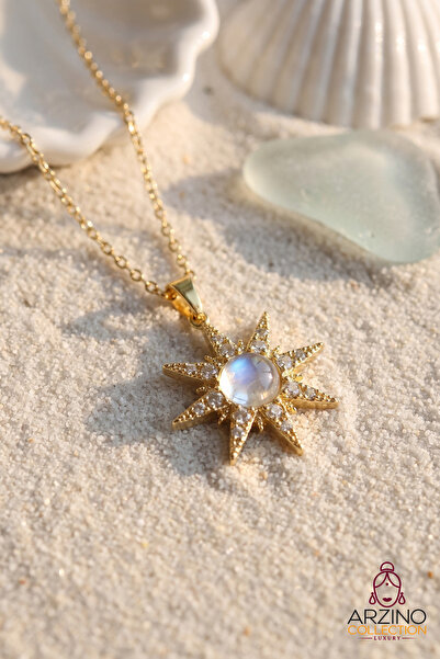 Generic Brand 316L Steel Chain Gold Color Star Model Necklace
