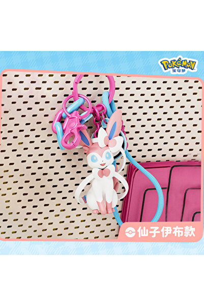 Choice K1Sylveon New Aroma Pokemon Figures Keychain 6 Styles Very Kawaii Geng...
