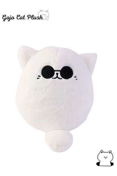 Choice 30cm Gojo 30cm Soft Gojo Cat Plush Pillow Hot Anime Sunglasses White C...